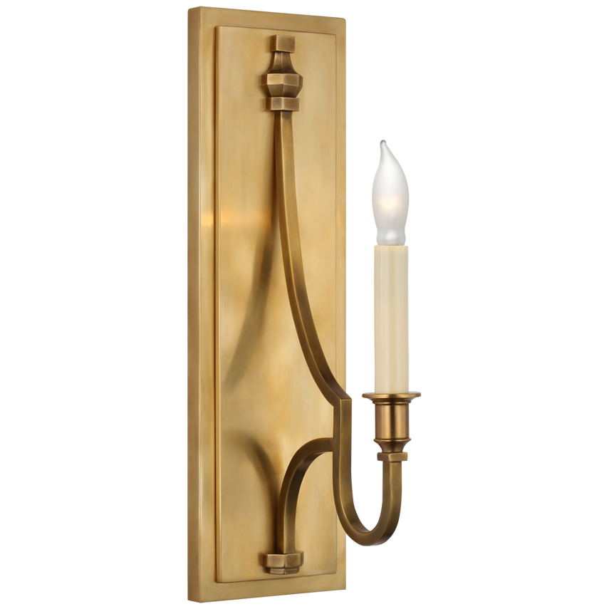 Visual Comfort & Co. Mykonos Medium Sconce Wall Lights Visual Comfort & Co. Aged Iron  