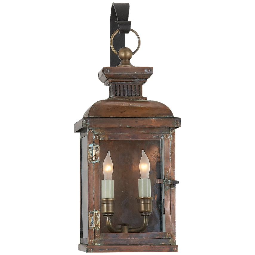 Visual Comfort & Co. Suffork Small Scroll Arm Lantern