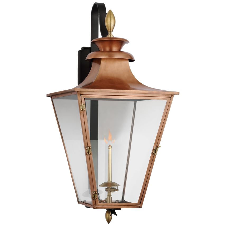 Visual Comfort & Co. Albermarle Medium Bracketed Gas Wall Lantern