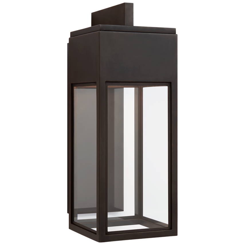 Visual Comfort & Co. Irvine Medium Bracketed Wall Lantern Outdoor Lighting Visual Comfort & Co. Bronze  