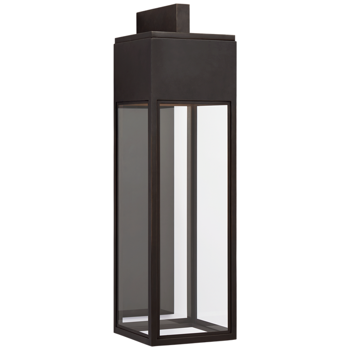 Visual Comfort & Co. Irvine Grande Bracketed Wall Lantern Outdoor Flush Mounts Visual Comfort & Co. Bronze  