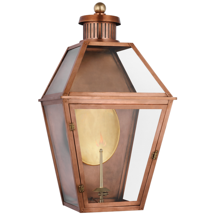 Visual Comfort & Co. Stratford Large 3/4 Gas Wall Lantern