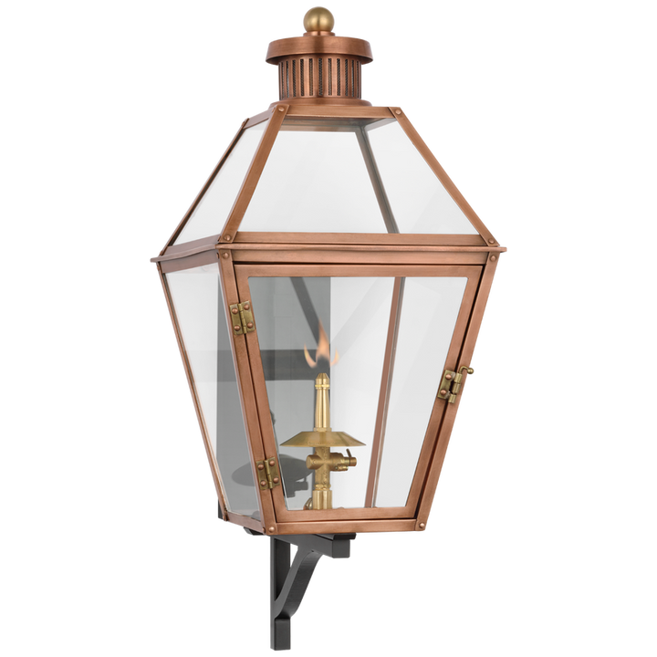 Visual Comfort & Co. Stratford Small Bracketed Gas Wall Lantern