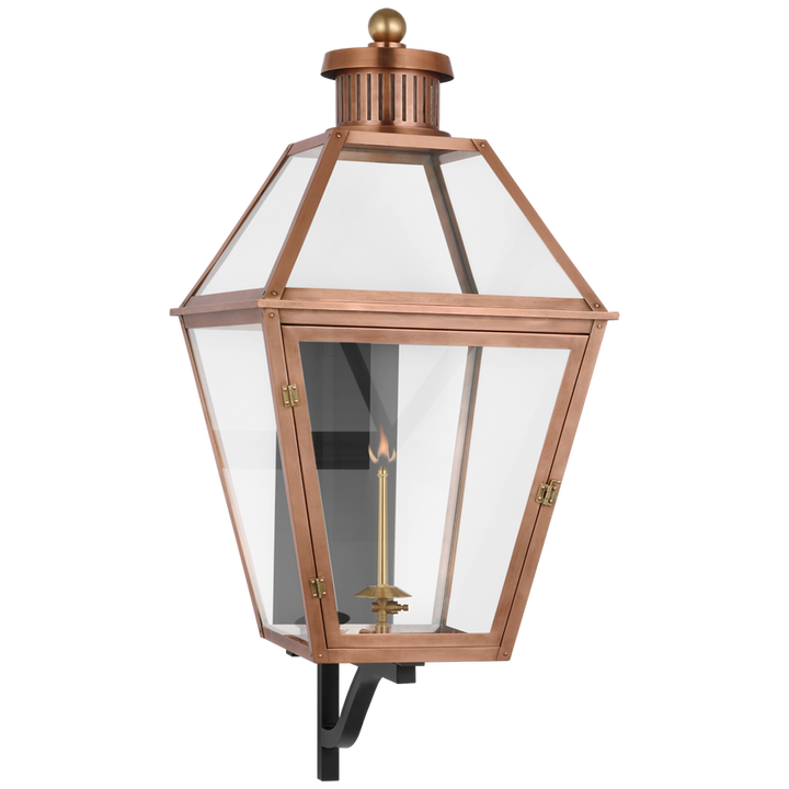 Visual Comfort & Co. Stratford XL Bracketed Gas Wall Lantern