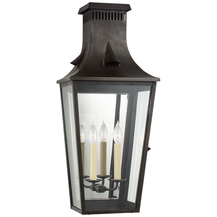 Visual Comfort & Co. Belaire Large 3/4 Wall Lantern