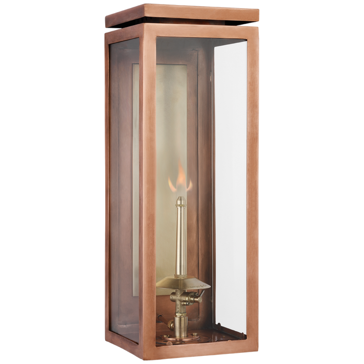 Visual Comfort & Co. Fresno Medium 3/4 Gas Wall Lantern