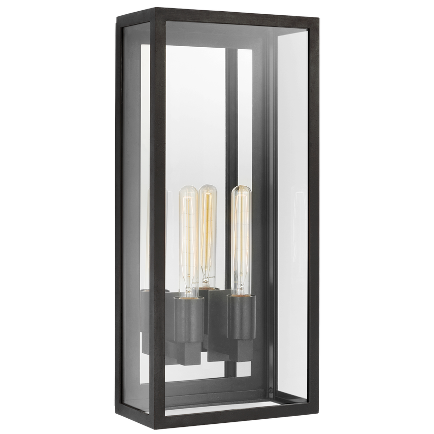 Visual Comfort & Co. Fresno Large 2-Light 3/4 Wall Lantern