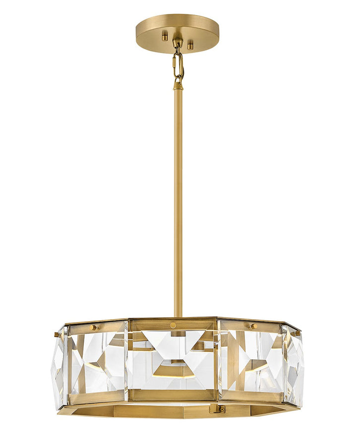 Hinkley Jolie Semi-Flush Mount Ceiling Semi Flush Mounts Hinkley Heritage Brass 19.5x19.5x11.0 