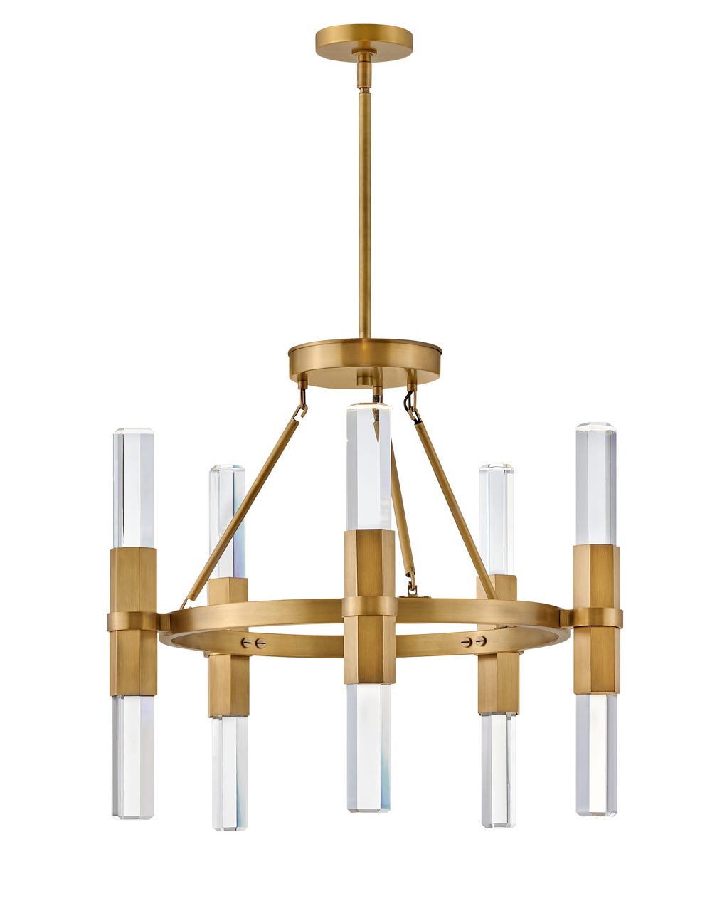 Hinkley Cecily Chandelier Chandeliers Hinkley Heritage Brass 26.5x26.5x23.25 