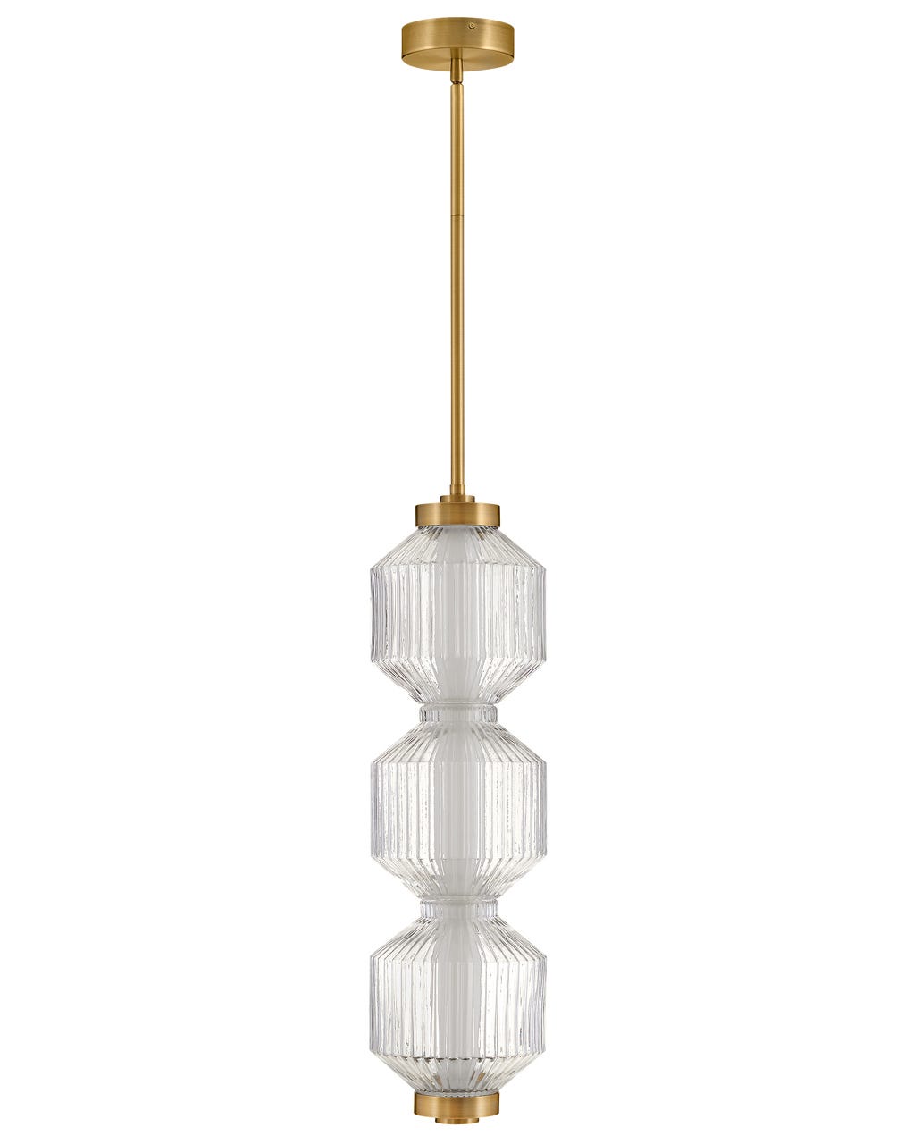 Hinkley Reign Pendant Pendant Hinkley Lacquered Brass 8.0x8.0x28.5 