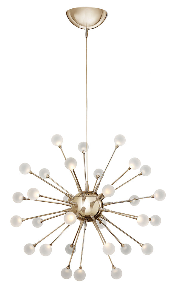 Hinkley Impulse Chandelier Chandeliers Hinkley Polished Gold 24.0x24.0x24.0 