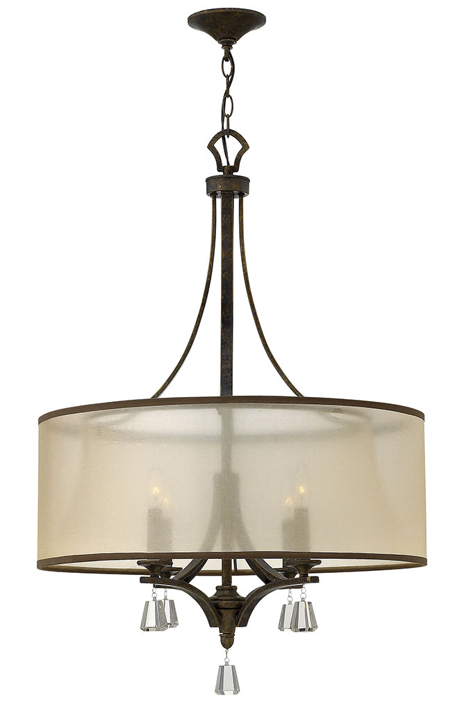 Hinkley Mime Chandelier Chandeliers Hinkley French Bronze* 25.0x25.0x36.0 