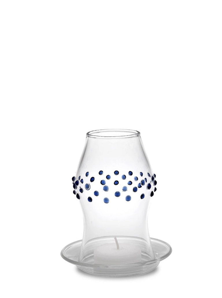 Zafferano America Hurricane Small Glassware citylgs.store Blue Dots  