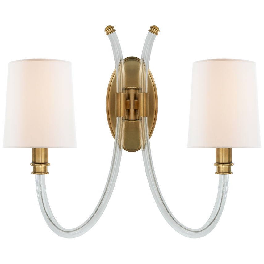 Visual Comfort & Co. Clarice Double Sconce