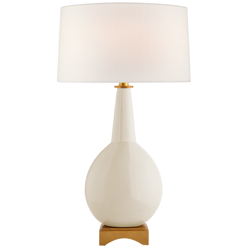 Visual Comfort & Co. Antoine Large Table Lamp Table Lamps Visual Comfort & Co. Ivory  