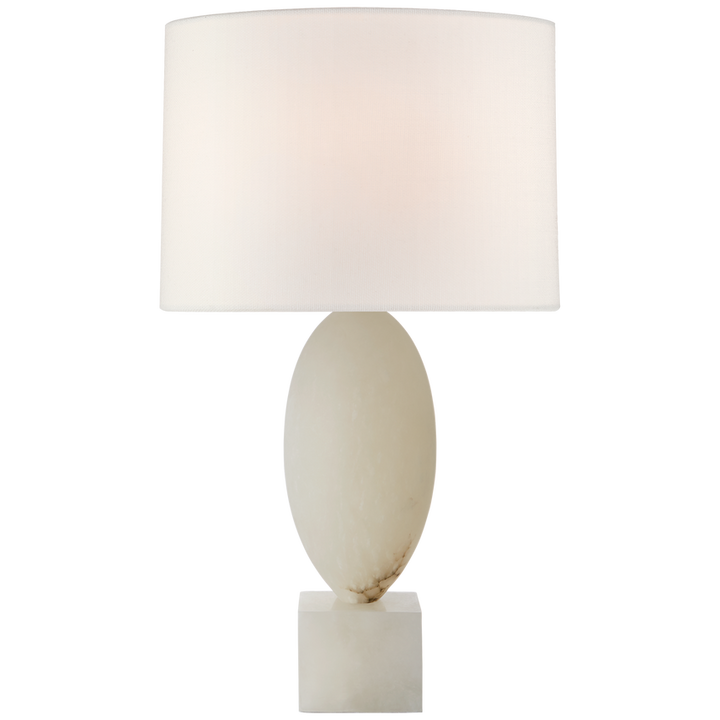 Visual Comfort & Co. Versa Large Table Lamp Table Lamps Visual Comfort & Co. Alabaster  