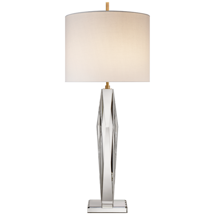 Visual Comfort & Co. Castle Peak Narrow Table Lamp Table Lamps Visual Comfort & Co. Crystal  