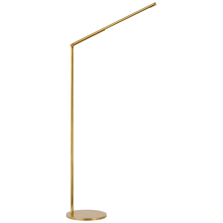 Visual Comfort & Co. Cona Large Articulating Floor Lamp Floor Lamps Visual Comfort & Co. Antique-Burnished Brass  