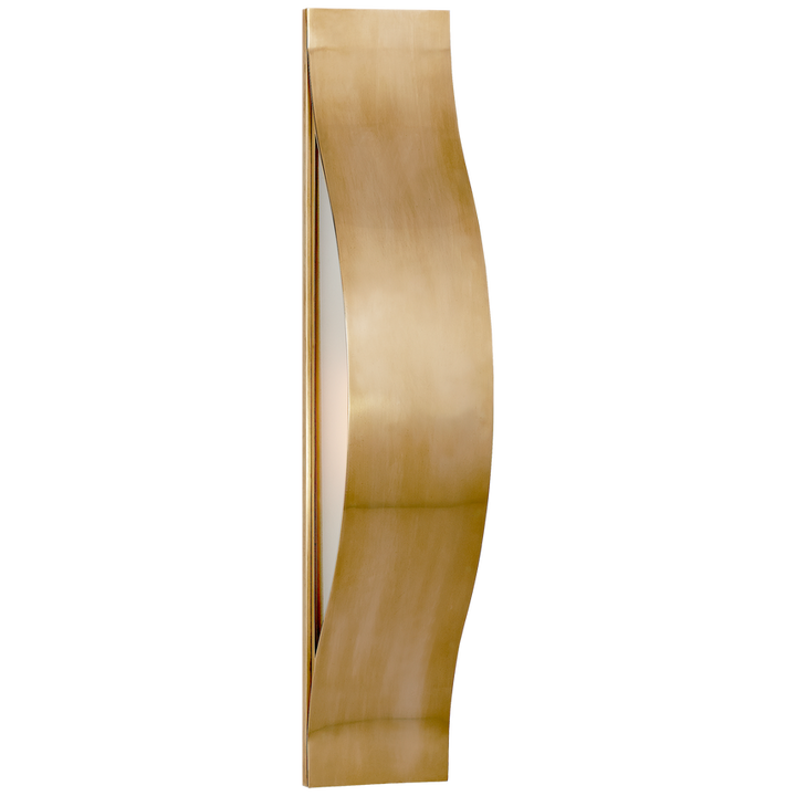 Visual Comfort & Co. Avant Medium Linear Sconce Wall Sconces Visual Comfort & Co. Antique-Burnished Brass  