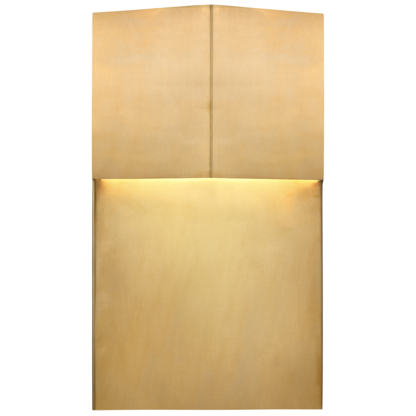 Visual Comfort & Co. Rega 12" Wide Sconce Outdoor Flush Mounts Visual Comfort & Co. Antique-Burnished Brass  