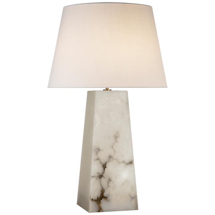 Visual Comfort & Co. Evoke Large Table Lamp Table Lamps Visual Comfort & Co. Alabaster  