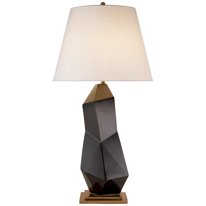 Visual Comfort & Co. Bayliss Table Lamp Table Lamps Visual Comfort & Co. Black Porcelain  