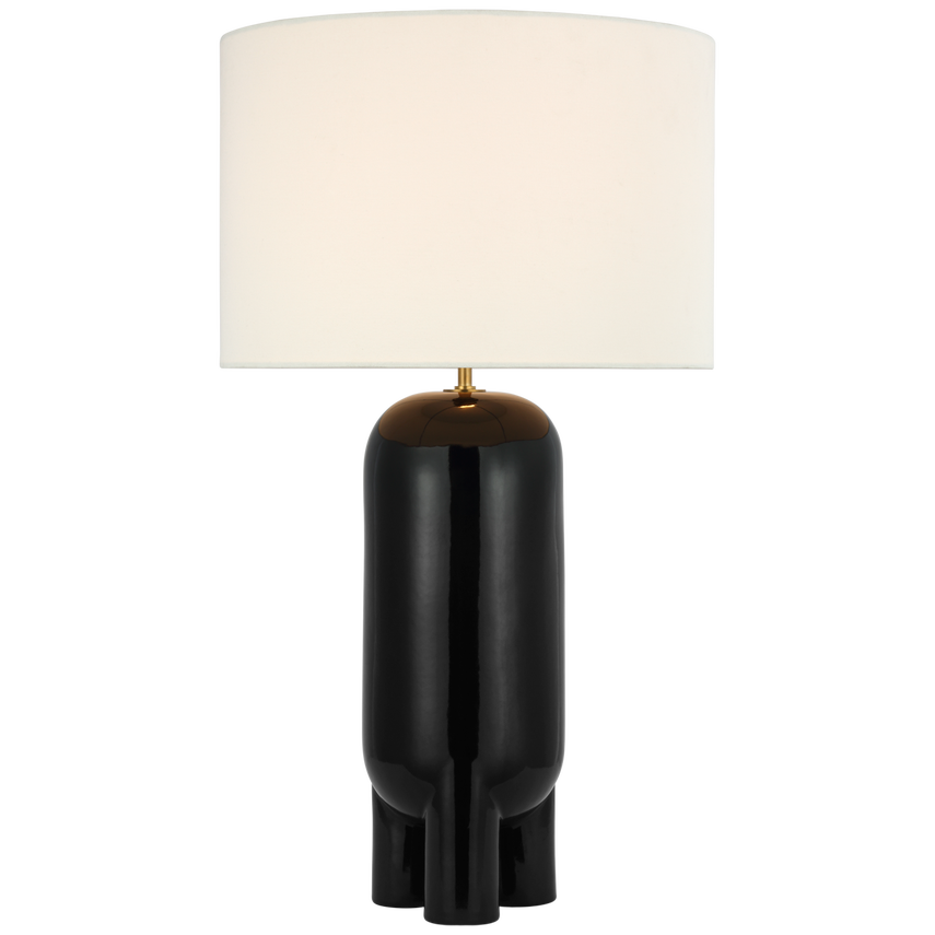 Visual Comfort & Co. Chalon Large Table Lamp Table Lamps Visual Comfort & Co. Matte Black  