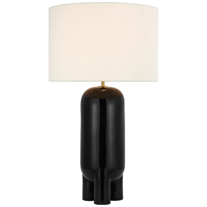 Visual Comfort & Co. Chalon Large Table Lamp Table Lamps Visual Comfort & Co. Matte Black  