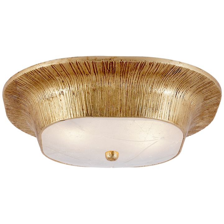 Visual Comfort & Co. Utopia Round Flush Mount Ceiling Flush Mounts Visual Comfort & Co. Aged Iron  