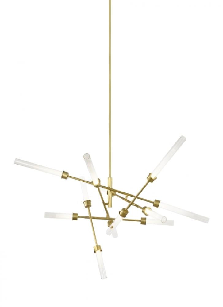 Tech Lighting Linger 12 Light Abrstract Chandelier