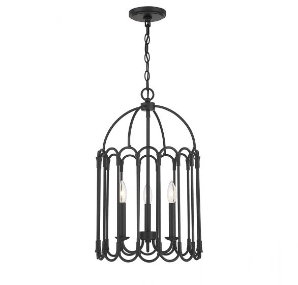 Meridian  Pendant Pendant Meridian Matte Black 3 