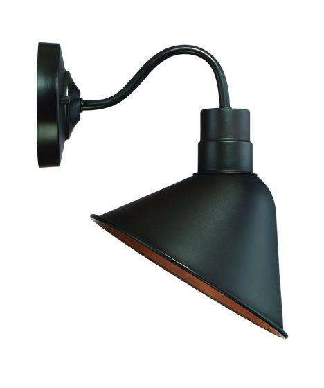 Savoy House Meridian  Outdoor | Wall Lantern Outdoor Wall Lights Savoy House 8x10.6 Bronze Oil Rubbed Bronze Metal