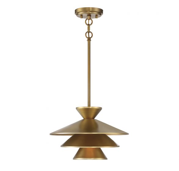 Meridian  Pendant Pendant Meridian Natural Brass 1 