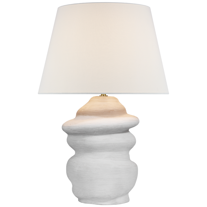 Visual Comfort & Co. Bingley Medium Organic Table Lamp Table Lamps Visual Comfort & Co. Sandy White  