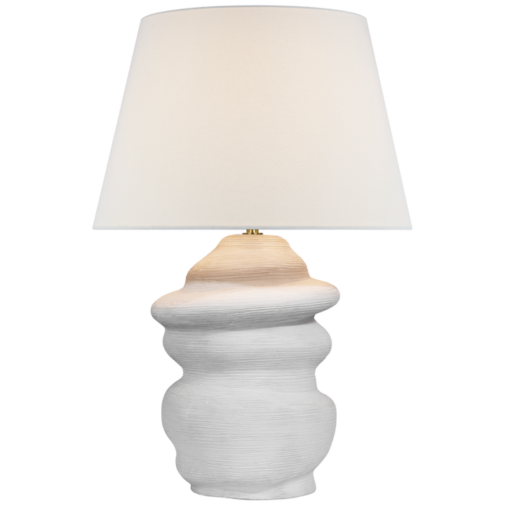 Visual Comfort & Co. Bingley Medium Organic Table Lamp Table Lamps Visual Comfort & Co. Sandy White  