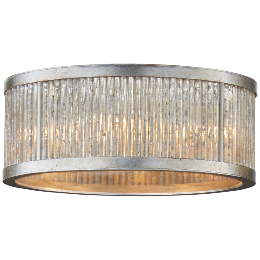 Visual Comfort & Co. Sophie Medium Flush Mount Ceiling Lights Visual Comfort & Co. Burnished Silver Leaf  