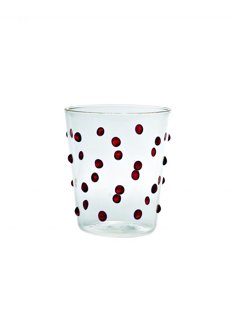 Zafferano America Party Tumbler (Set of 6) Glassware citylgs.store Red Dots  