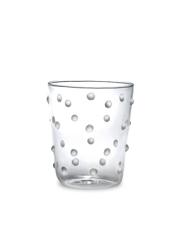 Zafferano America Party Tumbler (Set of 6) Glassware citylgs.store White Dots  