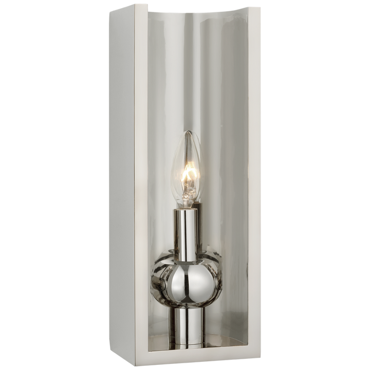 Visual Comfort & Co. Comtesse Medium Shield Sconce Wall Sconces Visual Comfort & Co. Hand-Rubbed Antique Brass  