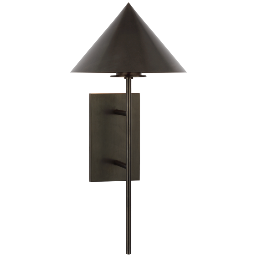 Visual Comfort & Co. Orsay Medium Downlight Sconce Wall Lights Visual Comfort & Co. Bronze  