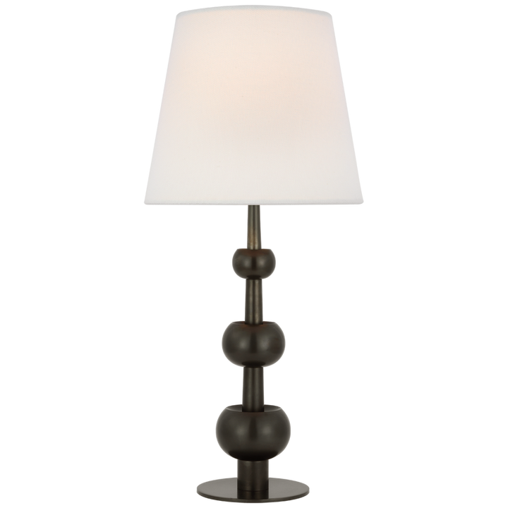 Visual Comfort & Co. Comtesse Medium Triple Table Lamp Table Lamps Visual Comfort & Co. Bronze  