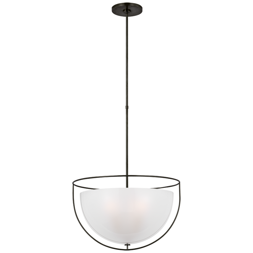 Visual Comfort & Co. Odeon Large Pendant Ceiling Lights Visual Comfort & Co. Bronze  