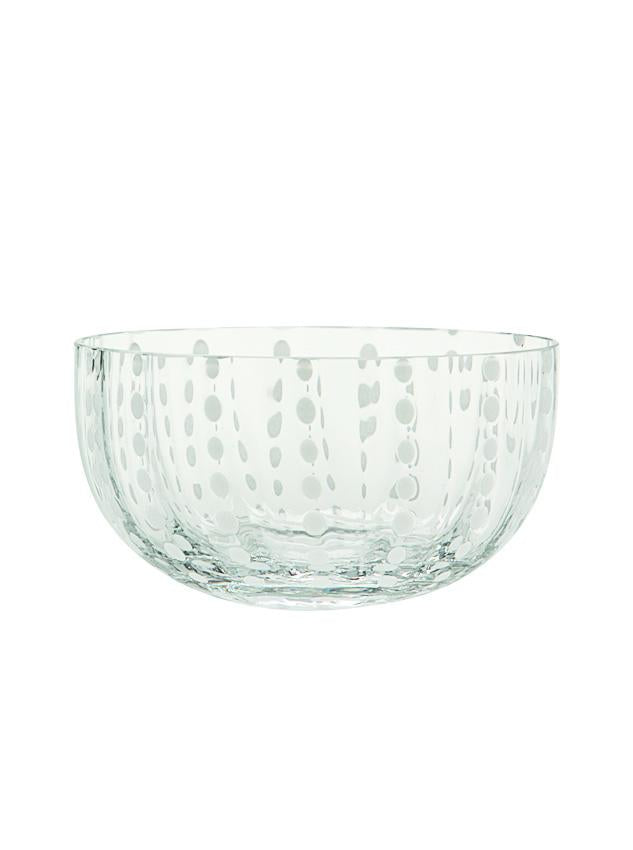 Zafferano America Perle Large Bowl Glassware Zafferano America   