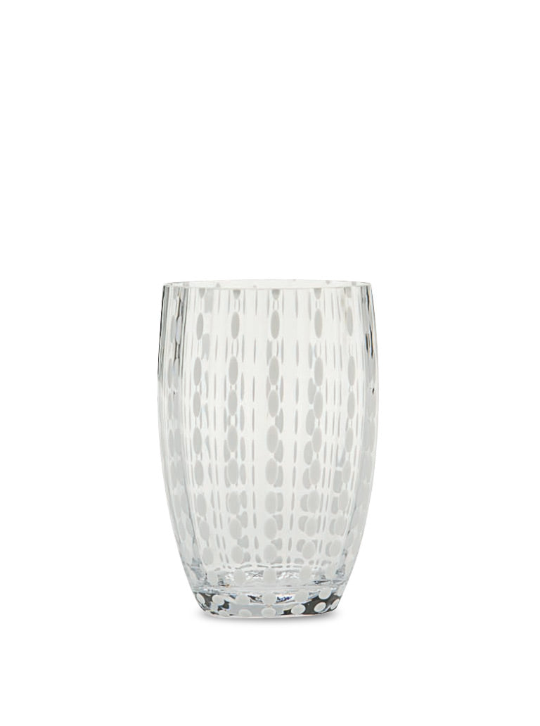 Zafferano America Perle Tumbler (Set of 2) Glassware Zafferano America   