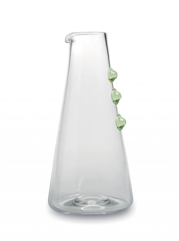 Zafferano America Petoni Carafe Glassware citylgs.store Green  