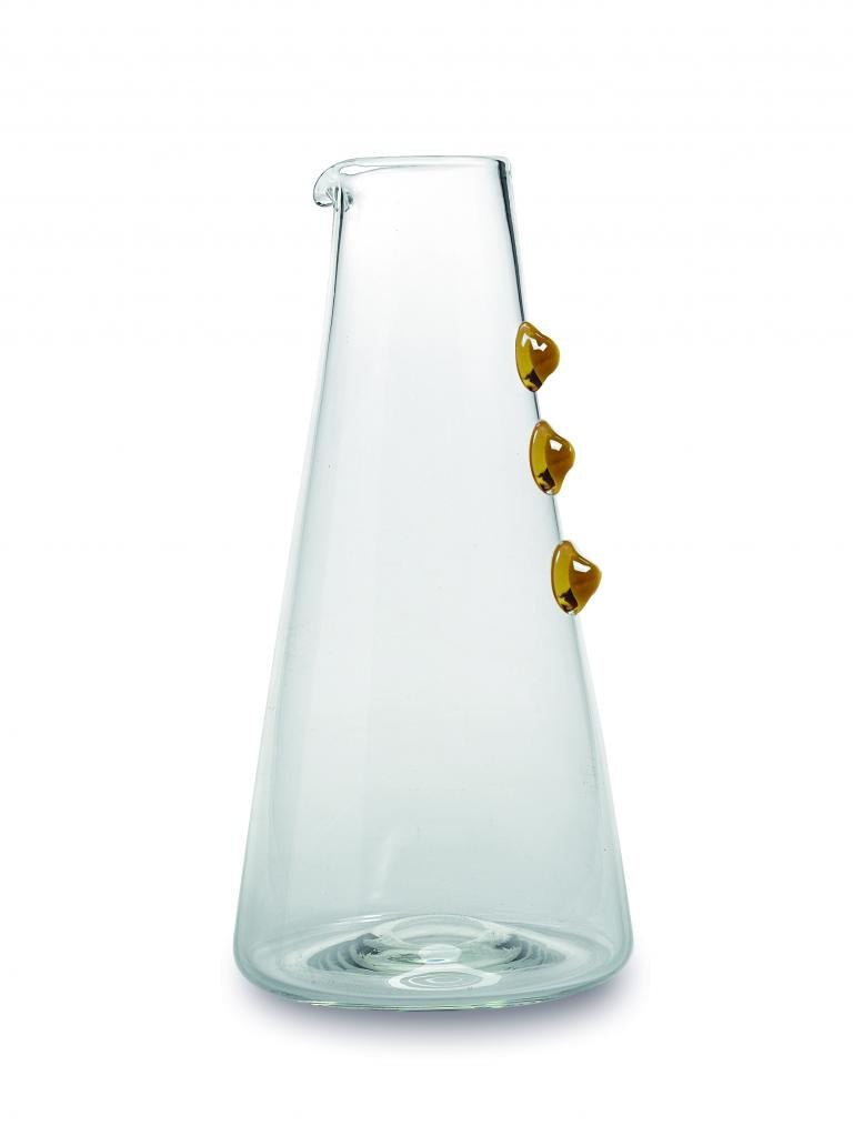 Zafferano America Petoni Carafe Glassware citylgs.store Yellow  