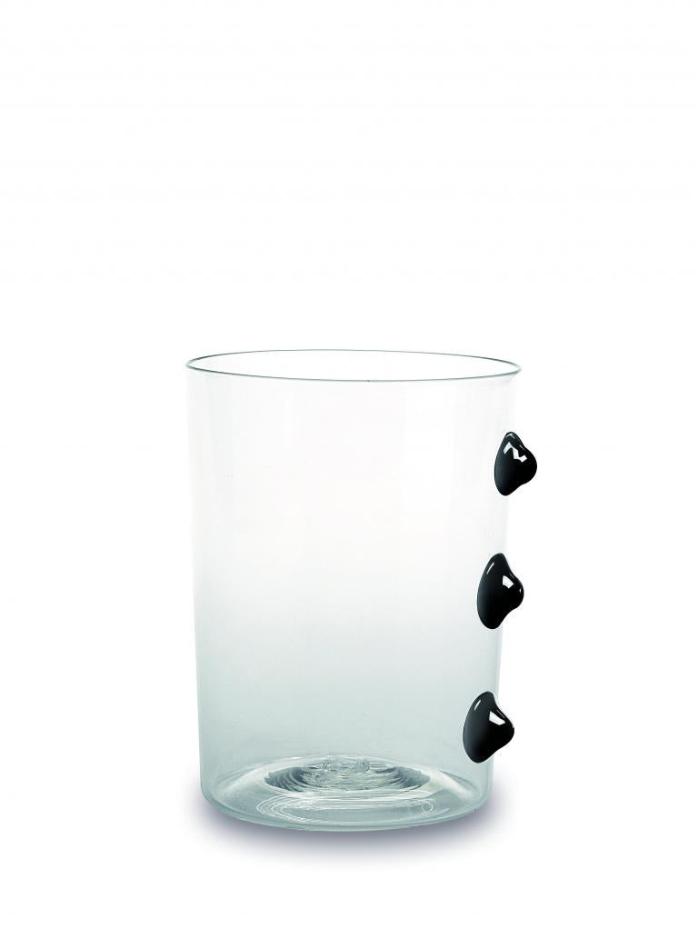 Zafferano America Tumblers Glassware citylgs.store Black  