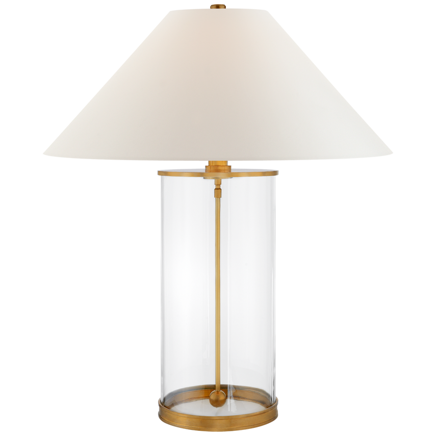 Visual Comfort & Co. Modern Table Lamp Table Lamps Visual Comfort & Co. Natural Brass  