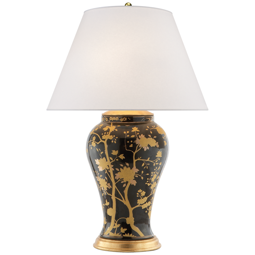 Visual Comfort & Co. Gable Table Lamp Table Lamps Visual Comfort & Co. Black and Gold  