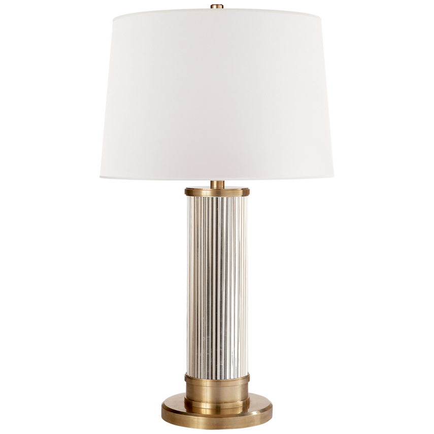 Visual Comfort & Co. Allen Table Lamp Table Lamps Visual Comfort & Co. Polished Nickel  